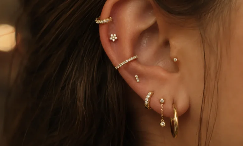 Kulak Piercing Dizilimi